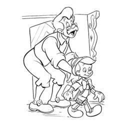 Dibujo para colorear: Pinocchio (Películas de animación) #132287 - Dibujos para Colorear e Imprimir Gratis