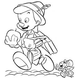 Dibujo para colorear: Pinocchio (Películas de animación) #132294 - Dibujos para Colorear e Imprimir Gratis