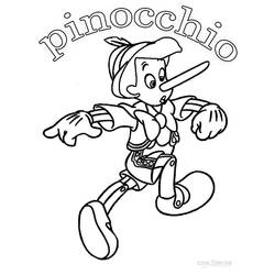 Dibujo Pinocchio (Películas de Animación) #199809 para imprimir y colorear