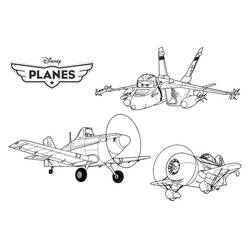 Dibujo para colorear: Planes (Películas de Animación) #206417 - Dibujos para Colorear e Imprimir Gratis
