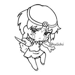 Dibujo para colorear: Princess Mononoke (Películas de Animación) #182069 - Dibujos para Colorear e Imprimir Gratis