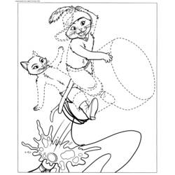 Dibujo para colorear: Puss in Boots (Películas de animación) #170647 - Dibujos para Colorear e Imprimir Gratis