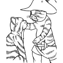 Dibujo para colorear: Puss in Boots (Películas de animación) #170680 - Dibujos para Colorear e Imprimir Gratis