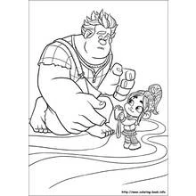 Dibujo Ralph el Demoledor (Películas de Animación) #130624 para imprimir y colorear
