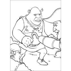 Dibujo para colorear: Shrek (Películas de animación) #115081 - Dibujos para Colorear e Imprimir Gratis