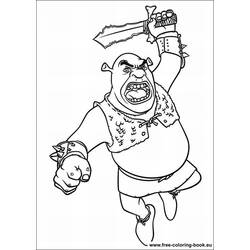 Dibujo para colorear: Shrek (Películas de animación) #115083 - Dibujos para Colorear e Imprimir Gratis