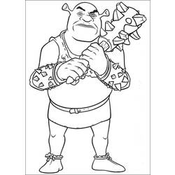 Dibujo para colorear: Shrek (Películas de animación) #115153 - Dibujos para Colorear e Imprimir Gratis