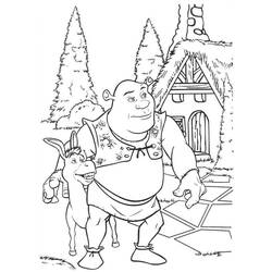 Dibujo para colorear: Shrek (Películas de animación) #115154 - Dibujos para Colorear e Imprimir Gratis