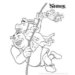 Dibujo para colorear: Shrek (Películas de animación) #115183 - Dibujos para Colorear e Imprimir Gratis