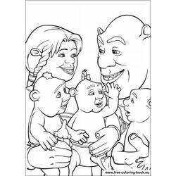 Dibujo para colorear: Shrek (Películas de animación) #115188 - Dibujos para Colorear e Imprimir Gratis