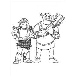Dibujo para colorear: Shrek (Películas de animación) #115218 - Dibujos para Colorear e Imprimir Gratis