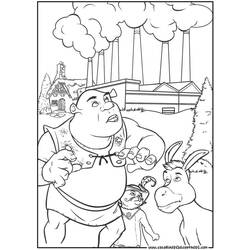 Dibujo para colorear: Shrek (Películas de animación) #115219 - Dibujos para Colorear e Imprimir Gratis