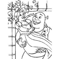 Dibujo para colorear: Shrek (Películas de animación) #115234 - Dibujos para Colorear e Imprimir Gratis