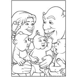 Dibujo para colorear: Shrek (Películas de animación) #115250 - Dibujos para Colorear e Imprimir Gratis