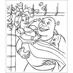 Dibujo para colorear: Shrek (Películas de animación) #115287 - Dibujos para Colorear e Imprimir Gratis