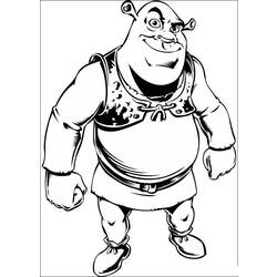 Dibujo para colorear: Shrek (Películas de animación) #115297 - Dibujos para Colorear e Imprimir Gratis