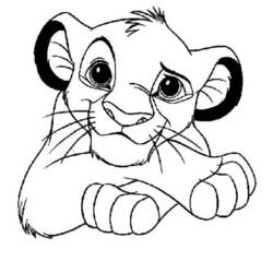 Dibujo para colorear: Simba (Películas de animación) #170006 - Dibujos para Colorear e Imprimir Gratis