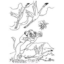 Dibujo Simba (Películas de Animación) #202498 para imprimir y colorear
