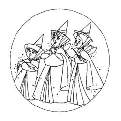 Dibujo para colorear: Sleeping Beauty (Películas de animación) #130753 - Dibujos para Colorear e Imprimir Gratis