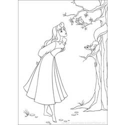 Dibujo para colorear: Sleeping Beauty (Películas de animación) #130756 - Dibujos para Colorear e Imprimir Gratis