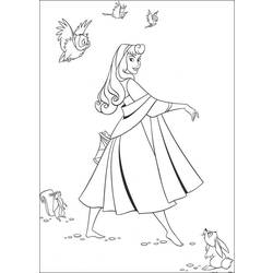 Dibujo para colorear: Sleeping Beauty (Películas de animación) #130818 - Dibujos para Colorear e Imprimir Gratis