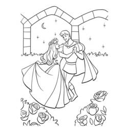 Dibujo para colorear: Sleeping Beauty (Películas de animación) #130847 - Dibujos para Colorear e Imprimir Gratis