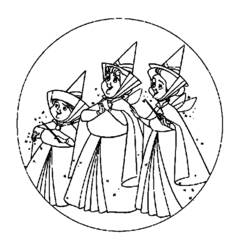 Dibujo para colorear: Sleeping Beauty (Películas de animación) #130869 - Dibujos para Colorear e Imprimir Gratis