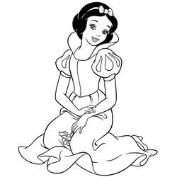 Dibujo Snow White (Películas de Animación) #178572 para imprimir y colorear