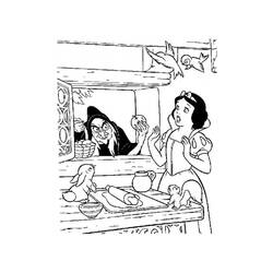 Dibujo para colorear: Snow White and the Seven Dwarfs (Películas de animación) #133850 - Dibujos para Colorear e Imprimir Gratis