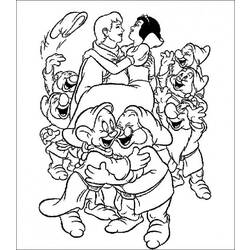 Dibujo para colorear: Snow White and the Seven Dwarfs (Películas de animación) #133852 - Dibujos para Colorear e Imprimir Gratis