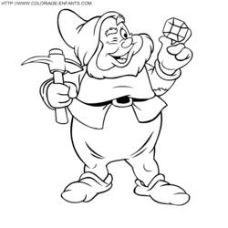 Dibujo para colorear: Snow White and the Seven Dwarfs (Películas de animación) #133861 - Dibujos para Colorear e Imprimir Gratis
