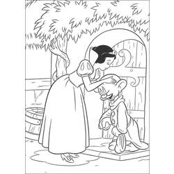 Dibujo para colorear: Snow White and the Seven Dwarfs (Películas de animación) #133891 - Dibujos para Colorear e Imprimir Gratis