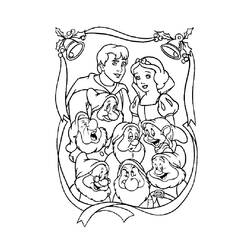 Dibujo para colorear: Snow White and the Seven Dwarfs (Películas de animación) #133903 - Dibujos para Colorear e Imprimir Gratis