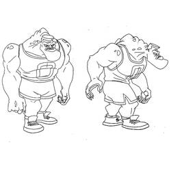 Dibujo para colorear: Space Jam (Películas de Animación) #198210 - Dibujos para Colorear e Imprimir Gratis