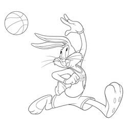 Dibujo para colorear: Space Jam (Películas de Animación) #198221 - Dibujos para Colorear e Imprimir Gratis