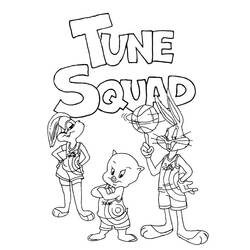 Dibujo para colorear: Space Jam (Películas de Animación) #198234 - Dibujos para Colorear e Imprimir Gratis