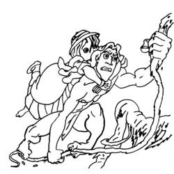 Dibujo para colorear: Tarzan (Películas de animación) #131170 - Dibujos para Colorear e Imprimir Gratis