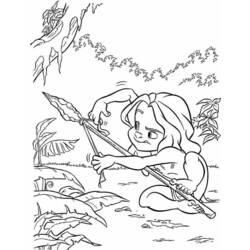 Dibujo para colorear: Tarzan (Películas de animación) #131194 - Dibujos para Colorear e Imprimir Gratis