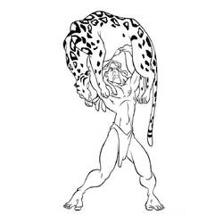 Dibujo para colorear: Tarzan (Películas de animación) #131204 - Dibujos para Colorear e Imprimir Gratis