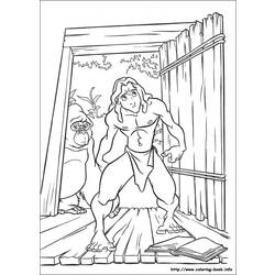 Dibujo para colorear: Tarzan (Películas de animación) #131220 - Dibujos para Colorear e Imprimir Gratis