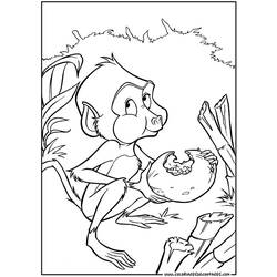 Dibujo para colorear: Tarzan (Películas de animación) #131277 - Dibujos para Colorear e Imprimir Gratis