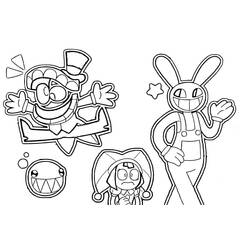 Dibujo The Amazing Digital Circus (Películas de Animación) #213697 para imprimir y colorear