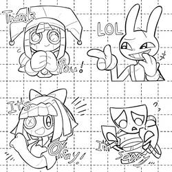 Dibujo The Amazing Digital Circus (Películas de Animación) #213702 para imprimir y colorear