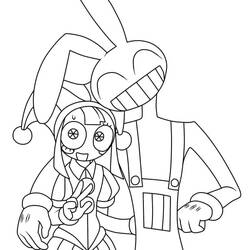 Dibujo The Amazing Digital Circus (Películas de Animación) #213715 para imprimir y colorear