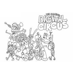 Dibujo The Amazing Digital Circus (Películas de Animación) #213719 para imprimir y colorear