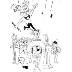 Dibujo The Amazing Digital Circus (Películas de Animación) #213720 para imprimir y colorear