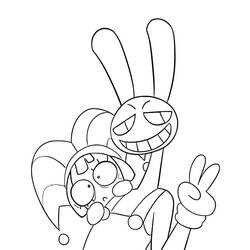 Dibujo The Amazing Digital Circus (Películas de Animación) #213734 para imprimir y colorear