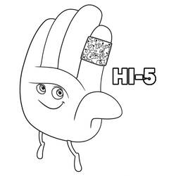 Dibujo para colorear: The Emoji Movie (Películas de Animación) #198970 - Dibujos para Colorear e Imprimir Gratis