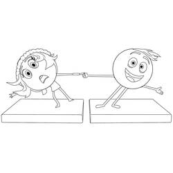 Dibujos para colorear: The Emoji Movie - Dibujos para Colorear e Imprimir Gratis