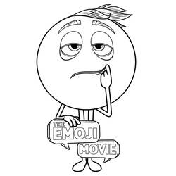 Dibujo para colorear: The Emoji Movie (Películas de Animación) #198976 - Dibujos para Colorear e Imprimir Gratis